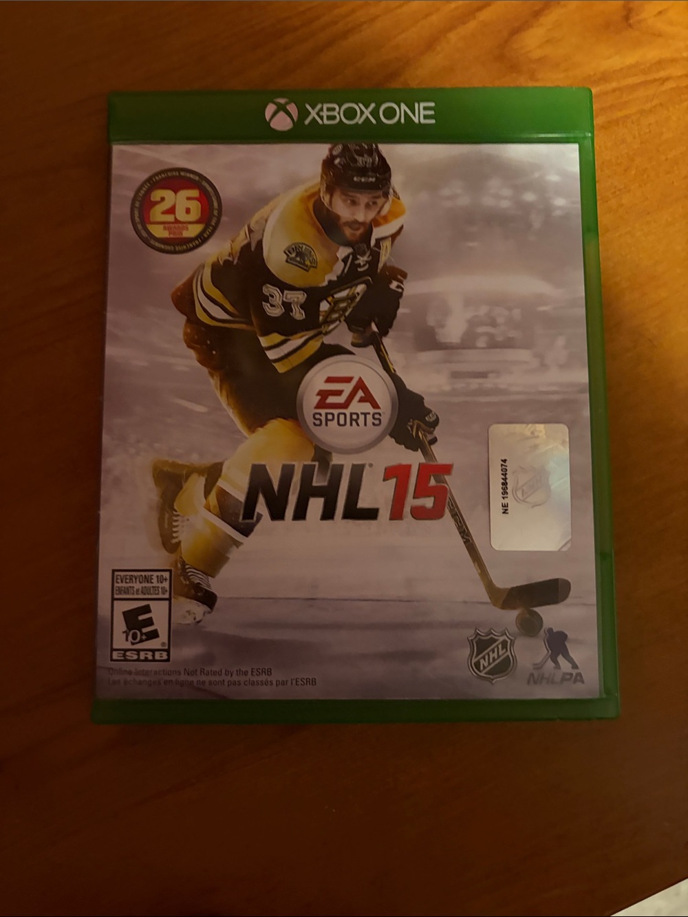 EA SPORTS NHL 15 for Xbox One - Green Case